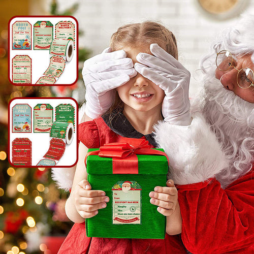 Santa Claus Stickers Roll