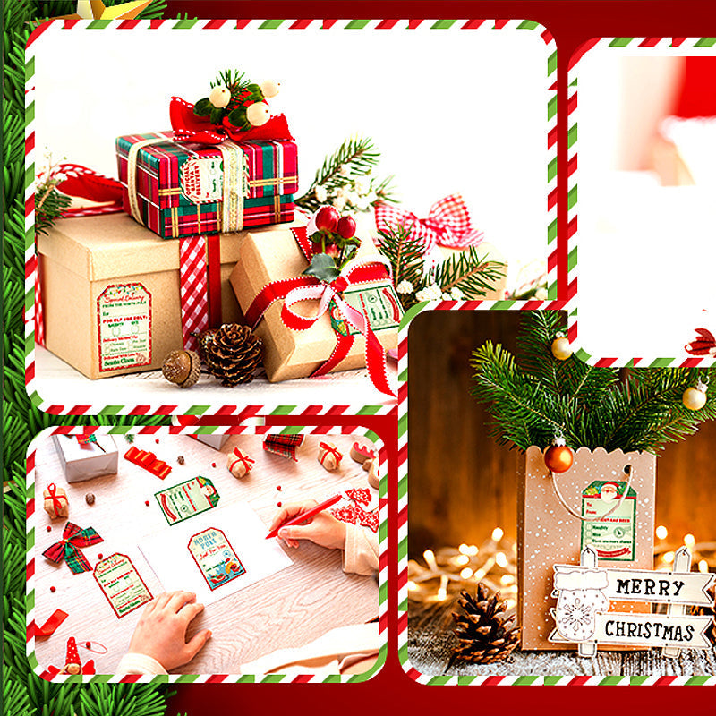 Santa Claus Stickers Roll
