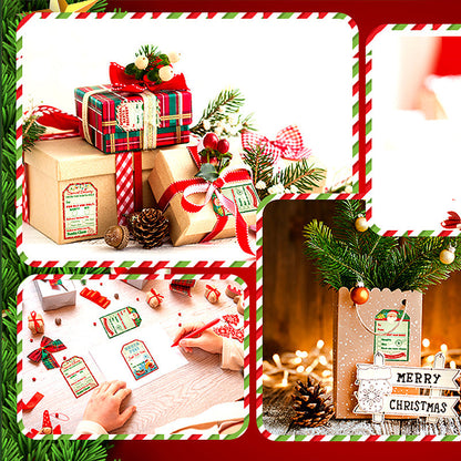 Santa Claus Stickers Roll