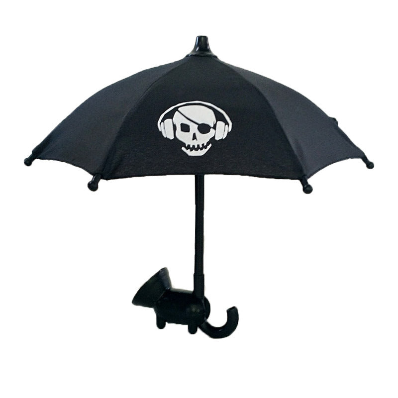 Cute Mobile Phone Holder With Sun Umbrella
