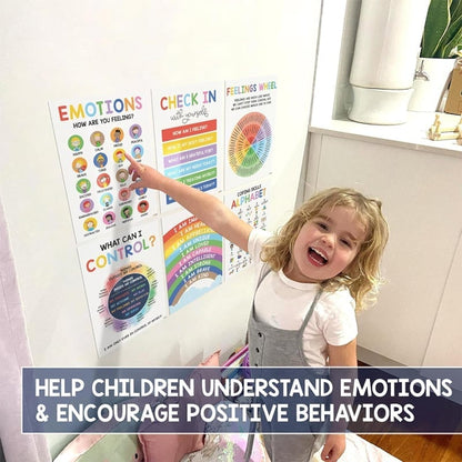 🧘‍♀️ Calming Corner Poster Set 🧠