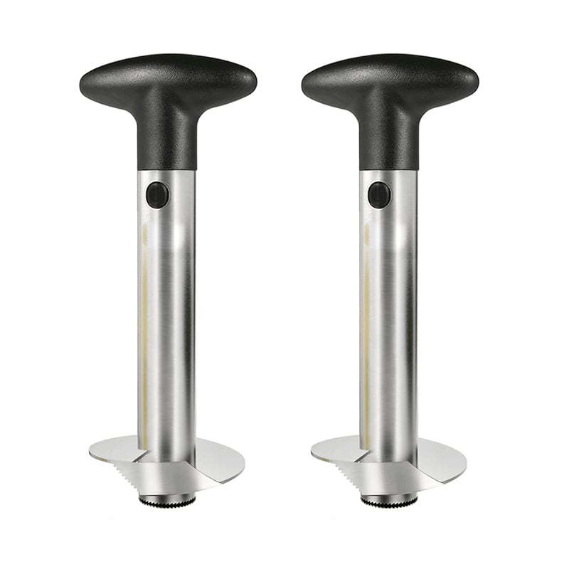 Upgraded Stainless Steel Pineapple Corer – Reinforced Thick Blade Core Remover for Easy Fruit Rings