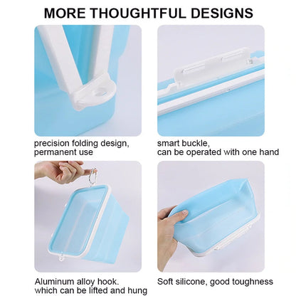Collapsible Silicone Food Storage Box