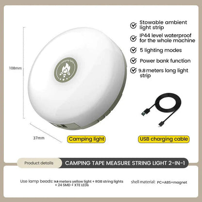 Outdoor Waterproof Portable Storage Light