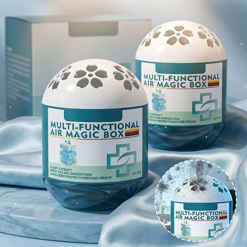 Magic Bead Box for Odor and Dust Removal