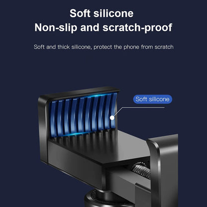 Snake Arm Sucker Phone Holder for Car