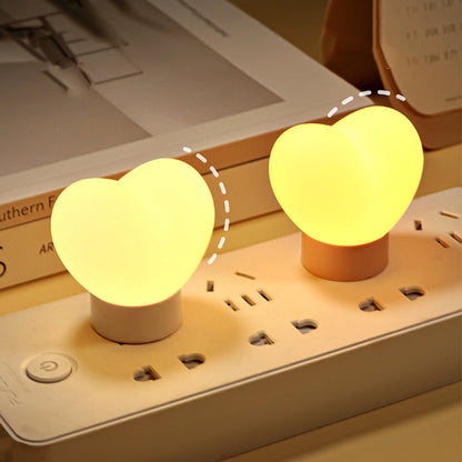 Cute Heart Shaped Night Light