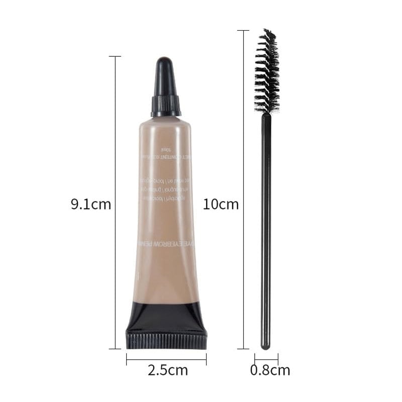 Long-lasting Waterproof Smudge-proof Liquid Eyebrow Gel