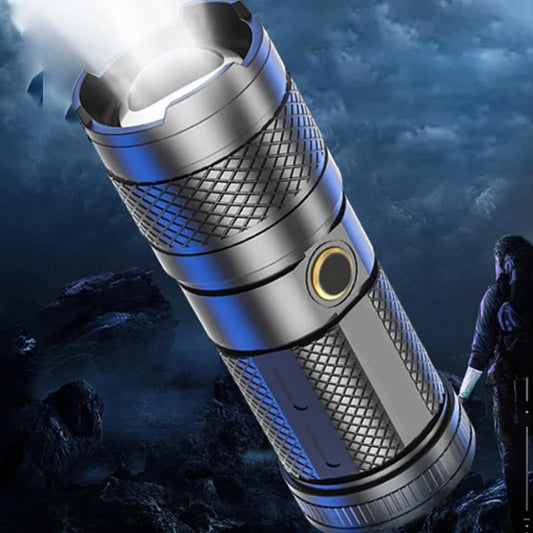 Portable Strong Light Outdoor Flashlight