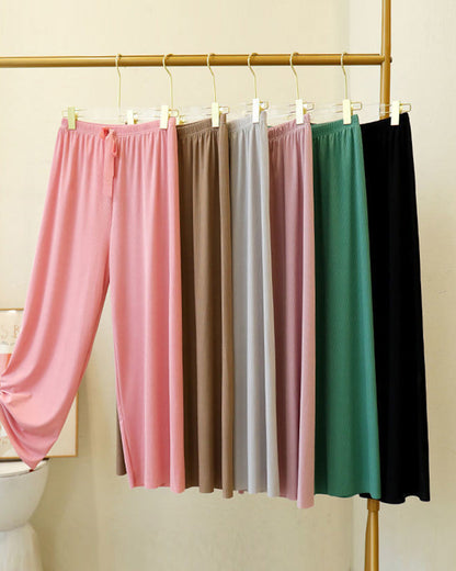 Ice Silk Pajama Two-piece Set