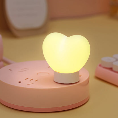 Cute Heart Shaped Night Light