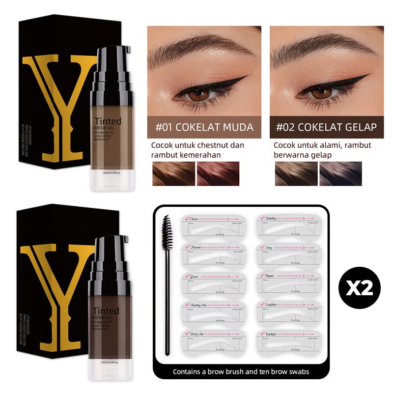 Longwear Waterproof Tinted Brow Gel
