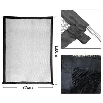Portable Mesh Dog Gate For House