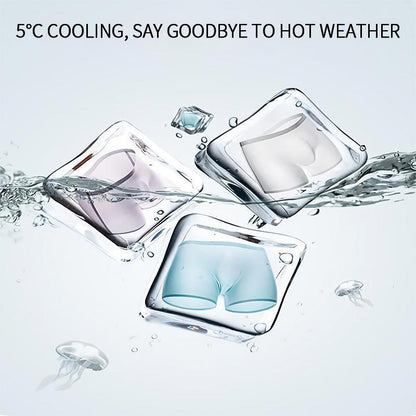 Male Breathable Underpants Made Of Ice Silk