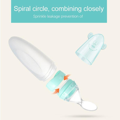 Squirt Baby Food Dispensing Spoon