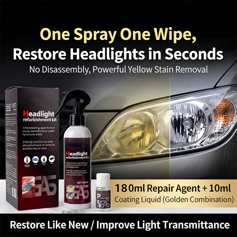 Car Headlight Restoration Kit
