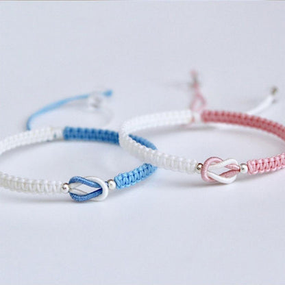 Linked Together Handmade Braided Bracelet