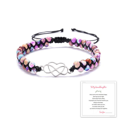 For Granddaughter - For You Are Always In Mine Beads Bracelets