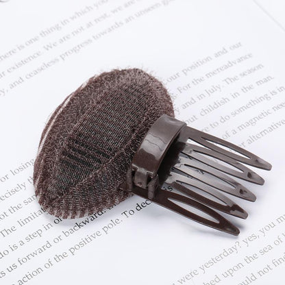Invisible Fluffy Hair Pad Sponge Clip
