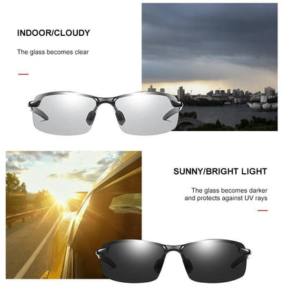 Day and Night Discoloration Glasses