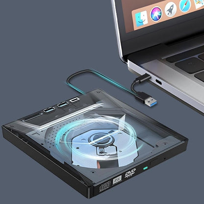 7-in-1 External USB DVD Drive & Blu-ray Player