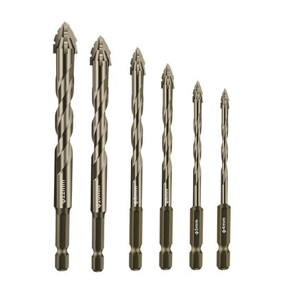 Practical Four Blade Serrated Eccentric Drill
