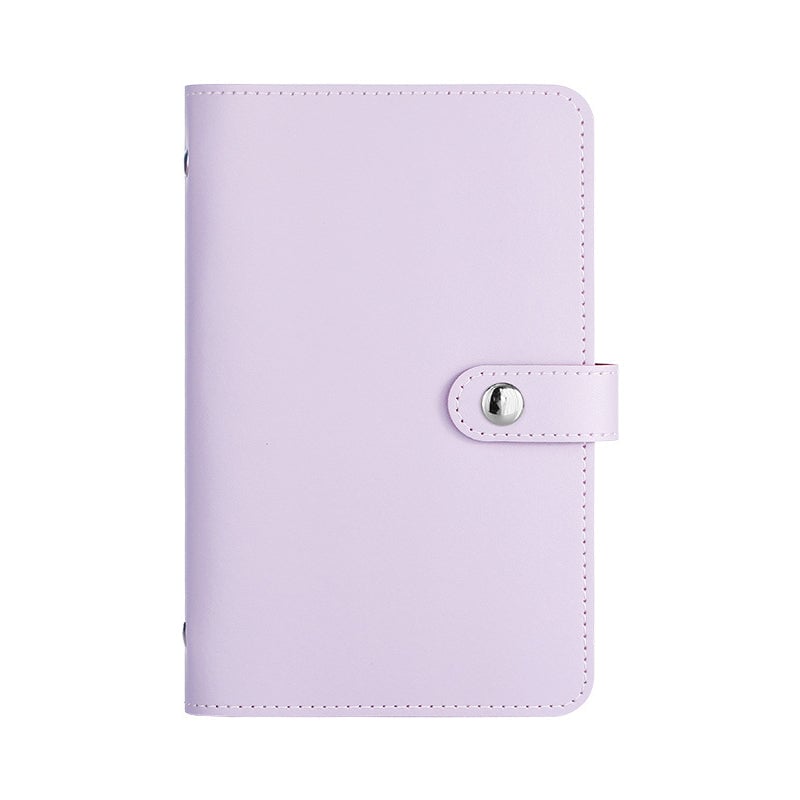 A6 Snap-Button Mirror Finish Savings Binder