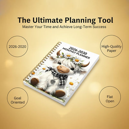 2026-2030 Monthly Planner