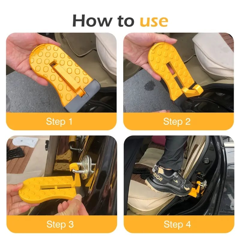 Adventure Ready SUV Roof Step【reliable support for heavy loads】