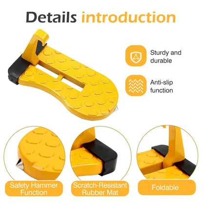 Adventure Ready SUV Roof Step【reliable support for heavy loads】