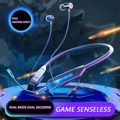 Waterproof Hanging Neck Gaming Headphones