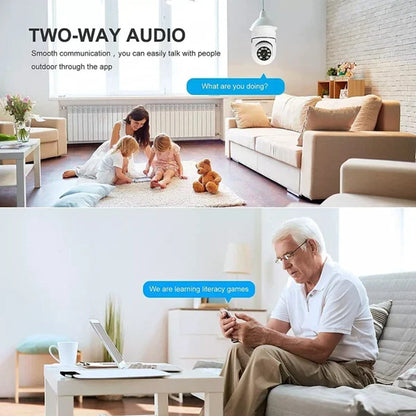 Home Light Bulb Camera ( TF card not included)