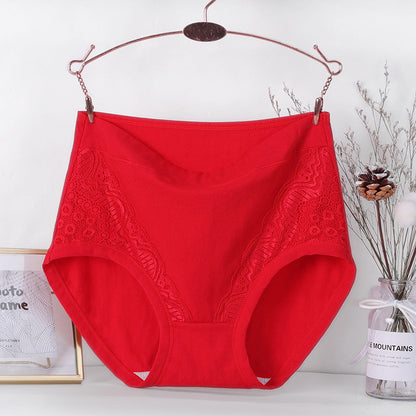 Plus Size High Waist Leakproof Cotton Panties