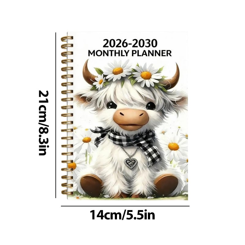 2026-2030 Monthly Planner