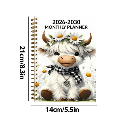 2026-2030 Monthly Planner