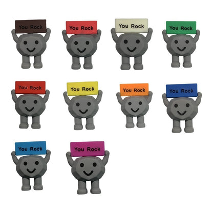 You Rock Motivational Stone Figurine