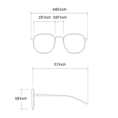 Cat-eye White-Diamond Eyeglasses for Women