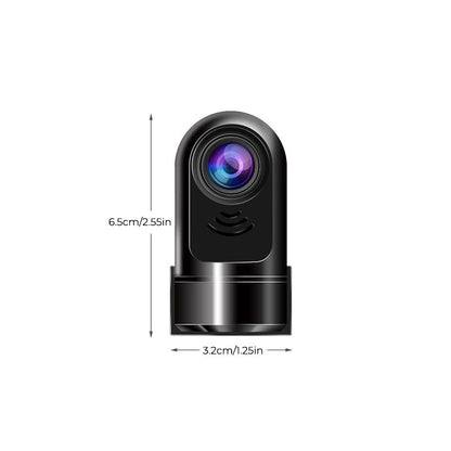 1080P HD 360° Rotating Mini ADAS Dashcam