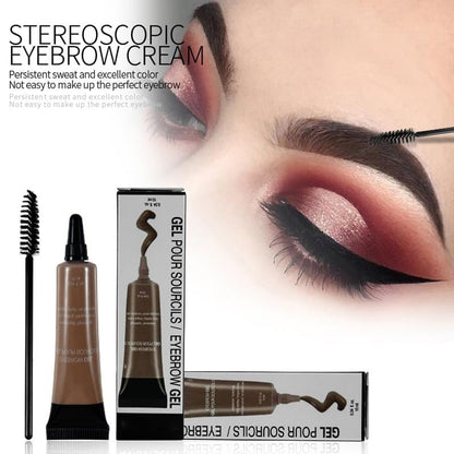 Long-lasting Waterproof Smudge-proof Liquid Eyebrow Gel