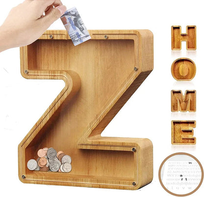 Letter Money Bank
