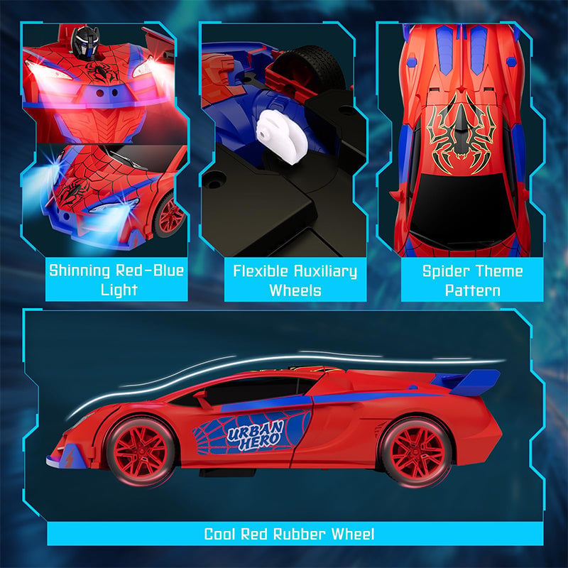 Remote Control Transforming Robot Car