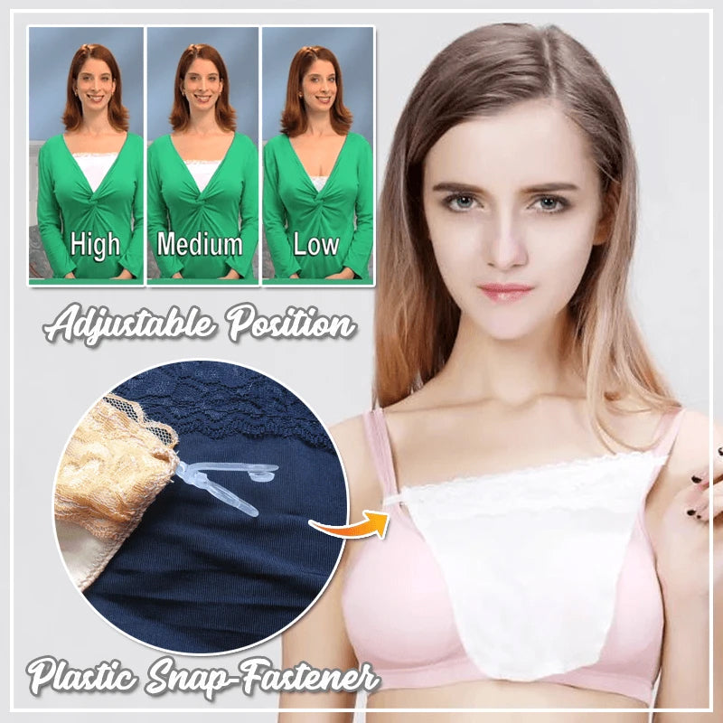Lace Privacy Invisible Bra (3PCs)