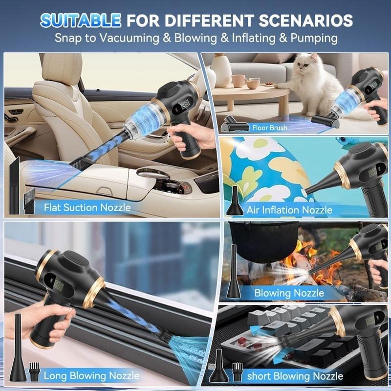 Handheld Cordless Car Vacuum Cleaner