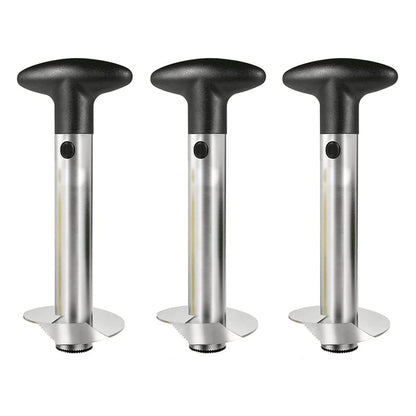 Upgraded Stainless Steel Pineapple Corer – Reinforced Thick Blade Core Remover for Easy Fruit Rings