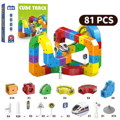 3D Stem Electric Train Set