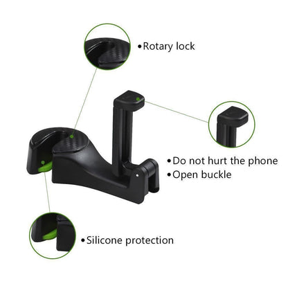 Portable Car Headrest Hook