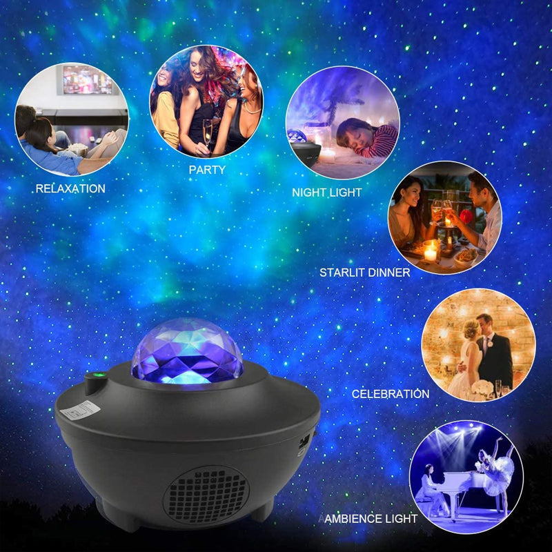 Star Projector Galaxy Night Light