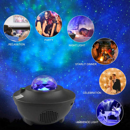 Star Projector Galaxy Night Light