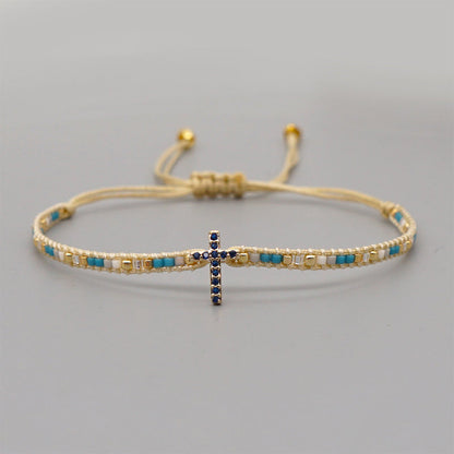 GOD HAS A PLAN CROSS BRACELET