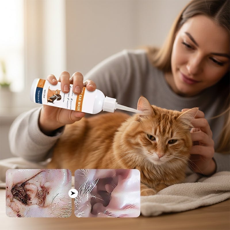 Pet Ear Cleaning Liquid (For Cats & Dogs)